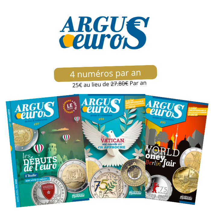 Abonnement Argus Euros 1 an – version papier