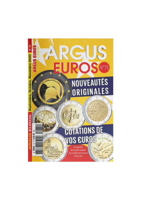 Argus Euros n°75 - Septembre, Octobre, Novembre 2020