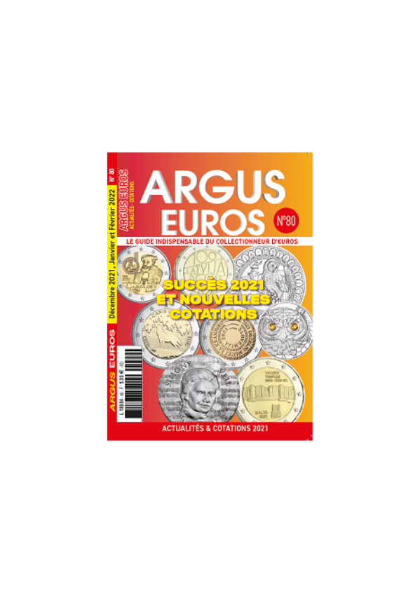 Argus Euros n°80 - Décembre 2021, Janvier & Février 2022