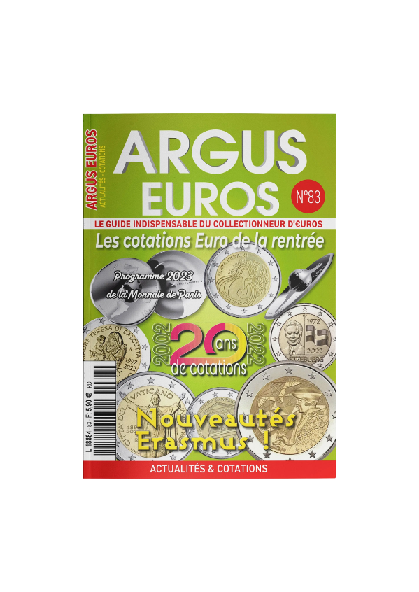 Argus Euros n°83 - Septembre, Octobre et Novembre 2022