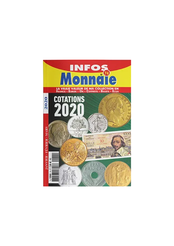 Infos Monnaie n°74 - Janvier-Février-Mars 2020