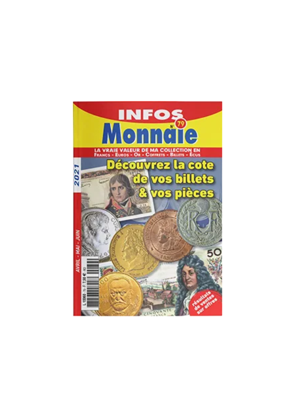 Infos Monnaie n°79 - Avril-Mai-Juin 2021
