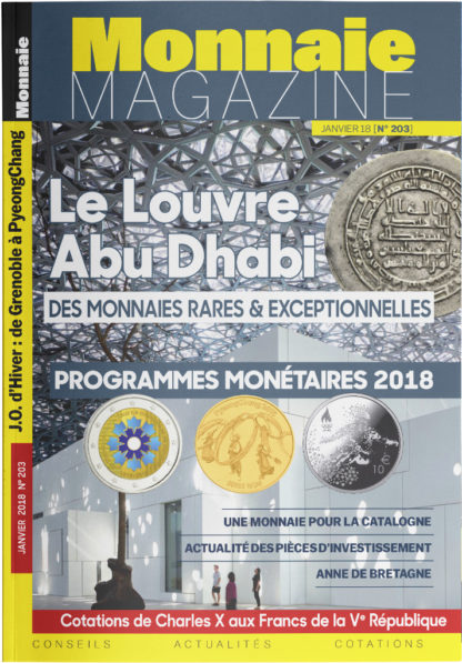 Monnaie Magazine 203 couv