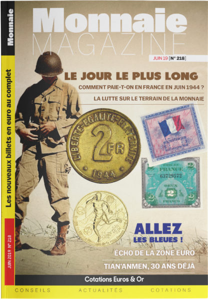 Monnaie Magazine 218