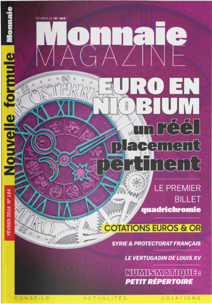 Monnaie Magazine 184