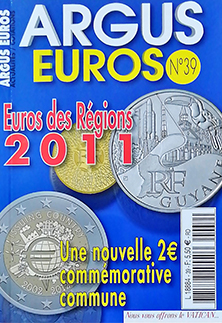 Argus2euros  Valeur d'une pièce de 2 euros par pays et année