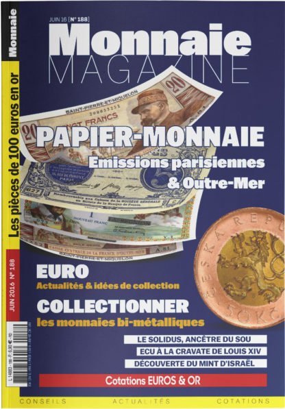 Monnaie Magazine 188