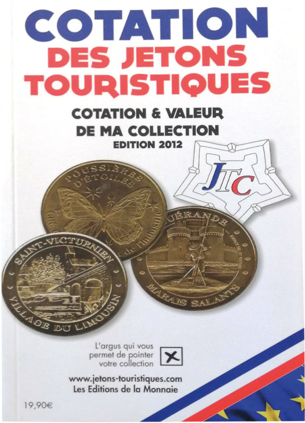 COTATION DES JETONS TOURISTIQUES 2012